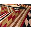 Image 2 : EARLY NAVAJO NATIVE HAND STITCHED RUG, 61" X 30"