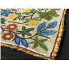 Image 2 : BEADED FLORAL DESIGN BANDOLIER BAG, APPROX. 20" DEEP