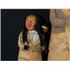 Image 3 : PAIR OF NATIVE AMERICAN SKOOKUM DOLLS WITH CHILDREN, USA, 15.5" & 10.5" TALL
