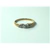 Image 2 : 10K LADIES WEDDING RING, MARKED 10K ON BAND