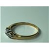 Image 3 : 10K LADIES WEDDING RING, MARKED 10K ON BAND