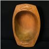Image 2 : SECHELT NATIVE HAND CARVED BOWL WITH KILLER WHALE DESIGNS, 11.5" LONG