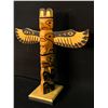 Image 2 : COLLECTION OF 4 HAND CARVED NATIVE COMMERCE POLES, 6.5"-12.5" TALL