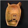 Image 3 : HAND CARVED AND PAINTED WILD BEAR MASK, ARTIST UNKNOWN, NORTHWEST COAST, APPROX. 10.5" TALL