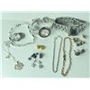 Image 1 : MISC. JEWELLERY INC. 2 GUCCI WATCHES, NECKLACE, 3 BRACELETS, 7 PAIRS OF EARRINGS AND 1 SINGLE
