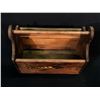 Image 3 : HAND CARVED AND PAINTED NORTHWEST COAST CARVERS TOOL BOX, 17" LONG X 15.5" TALL