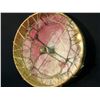Image 3 : HAND MADE FIRST NATIONS ANIMAL HIDE DRUM, WITH FEATHER DESIGN, 17" DIAMETER