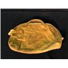Image 2 : YUKON NATIVE, EMBROIDERED LEATHER ZIPPER PURSE, 14.5" TALL X 17" INC. HANDLE