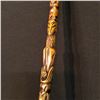 Image 3 : CARVED TRIBAL CANE, 46" LONG