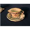 Image 3 : 5 PIECES OF KANAKA BAR NATIVE WOVEN DISHES: 2 TEACUPS, 2 SAUCERS AND PLATE