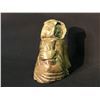 Image 2 : INUIT STONE CARVING, ARTIST UNKNOWN, 9.5" TALL
