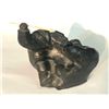 Image 2 : INUIT SOAP STONE CARVING OF A HUNTER WITH A BEAR AND SPEAR, APPROX. 7.5" TALL X 9.5" WIDE