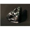 Image 2 : CANADIAN ESKIMO STONE CARVING, DATED 1997, SIGNED BY ARTIST ON BOTTOM, 4.5" TALL