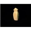 Image 2 : ALASKAN WALRUS IVORY HAND CARVED GOOD LUCK BILIKIN, 3" TALL
