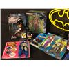 Image 2 : COLLECTION OF BATMAN MEMORABILIA INC. VARIOUS FIGURINES AND ACTION FIGURES IN ORIGINAL PACKAGING,