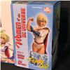 Image 2 : 3 VARIOIUS POWER GIRL STATUES BY JACK MATHEWS, JOHN G. MATHEWS, AND KOTOBUKIYA, ALL IN ORIGINAL