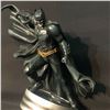 Image 2 : BATMAN THE DARK KNIGHT FIGURINE ON BAT SIGNAL BASE, 14" TALL