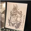 Image 2 : BATMAN BLACK & WHITE VOLUMES 1-3 BOOKS, AND ASSORTMENT OF ARTIST SIGNED PRINTS