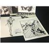 Image 4 : BATMAN BLACK & WHITE VOLUMES 1-3 BOOKS, AND ASSORTMENT OF ARTIST SIGNED PRINTS