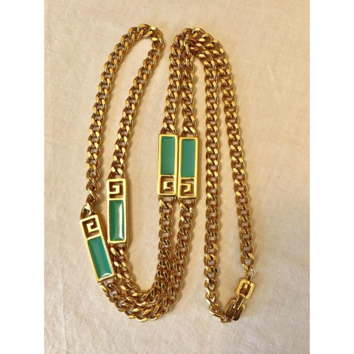 Vintage Designer GIVENCHY Gold Tone 
