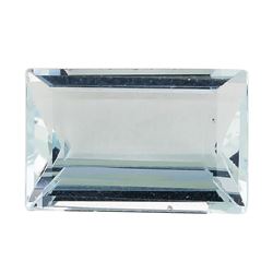 2.27 ct.Natural Rectangle Step Cut Aquamarine