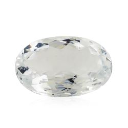 3.90 ct.Natural Oval Cut Aquamarine