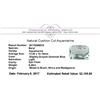 Image 2 : 5.48 ct.Natural Cushion Cut Aquamarine