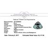 Image 2 : 5.50 ct.Natural Trilliant Cut Aquamarine