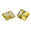 Image 1 : 20.69 ctw.Natural Emerald Cut Citrine Quartz Parcel of Two