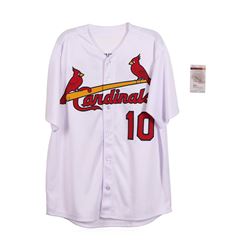 St. Luis Cardinals Tony LaRussa Autographed Jersey