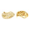 Image 6 : 18k Yellow Gold 1.74 ctw F & Fancy Yellow VS1 Diamond Cuff Earrings