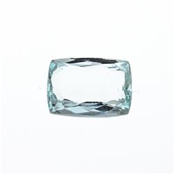 6.48 ct. Natural Cushion Cut Aquamarine