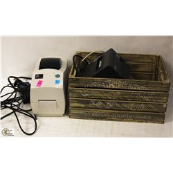 ZEBRA TECHNOLOGY TLP2824 PLUS LABEL PRINTER &