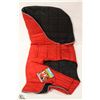 RC PET PRODUCTS SKYLINE PUFFY VEST SIZE 30 RED.