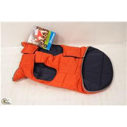 RC PET PRODUCTS SKYLINE PUFFY VEST SIZE 12.