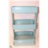 Image 1 : BLUE 3 TIER METAL ORGANIZER