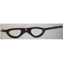 HANDMADE LEATHER DOG HARNESS SIZE XL.