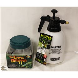 MISTER PORTABLE PRESSURE SPRAYER AND LITTLE