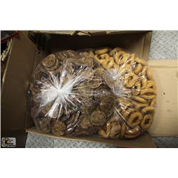 2 BAGS OF ASST DOG TREATS.