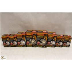 BOX OF ASSORTED EXOTERRA INTENSE BASKING SPOTS