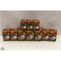 BOX OF ASSORTED EXOTERRA INTENSE BASKING SPOTS