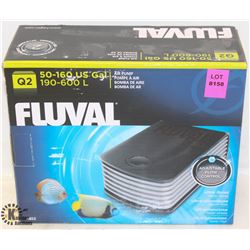 FLUVAL AIR PUMP 50-160 US GALLON.