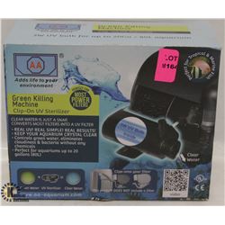 GREEN KILLING MACHINE CLIP ON UV STERILIZER
