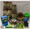 BOX OF ASSORTED SMALL ANIMAL ITEMS INCL