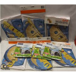 BOX OF CHEWABLE CARDBOARD MAZE AND HOMES.