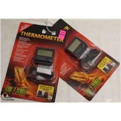 LOT OF 2 DIGITAL THERMOMETERS WITH REMOTE