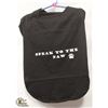 Image 1 : "SPEAK TO THE PAW" BLACK PET T-SHIRT SIZE XL.