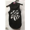 Image 1 : ZEBRA PAW PRINT PET T-SHIRT SIZE MEDIUM.