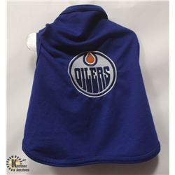 NHL OILERS PET SHIRT SIZE SMALL.