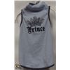 Image 1 : "PRINCE" BLUE SPARKLE PET T-SHIRT SIZE LARGE.